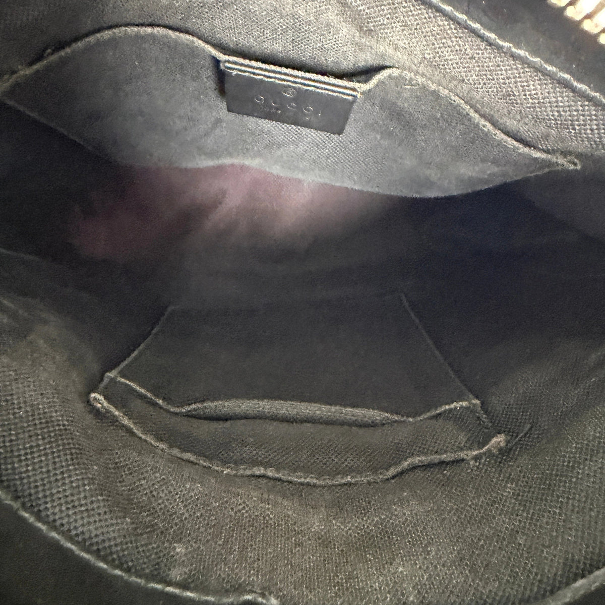 Gucci GG Supreme Messenger Bag navy / akzeptabel Gucci