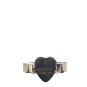 Gucci Ring met hartbedel 925 zilver maat 10