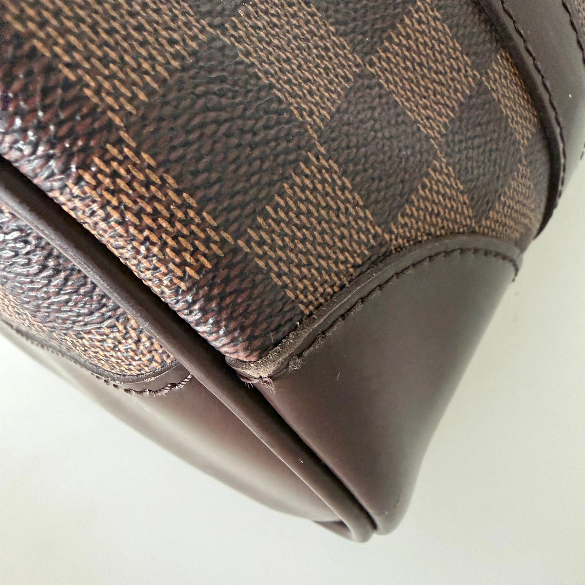 Louis Vuitton Berkeley Damier Ebene Handtasche / gut Louis Vuitton