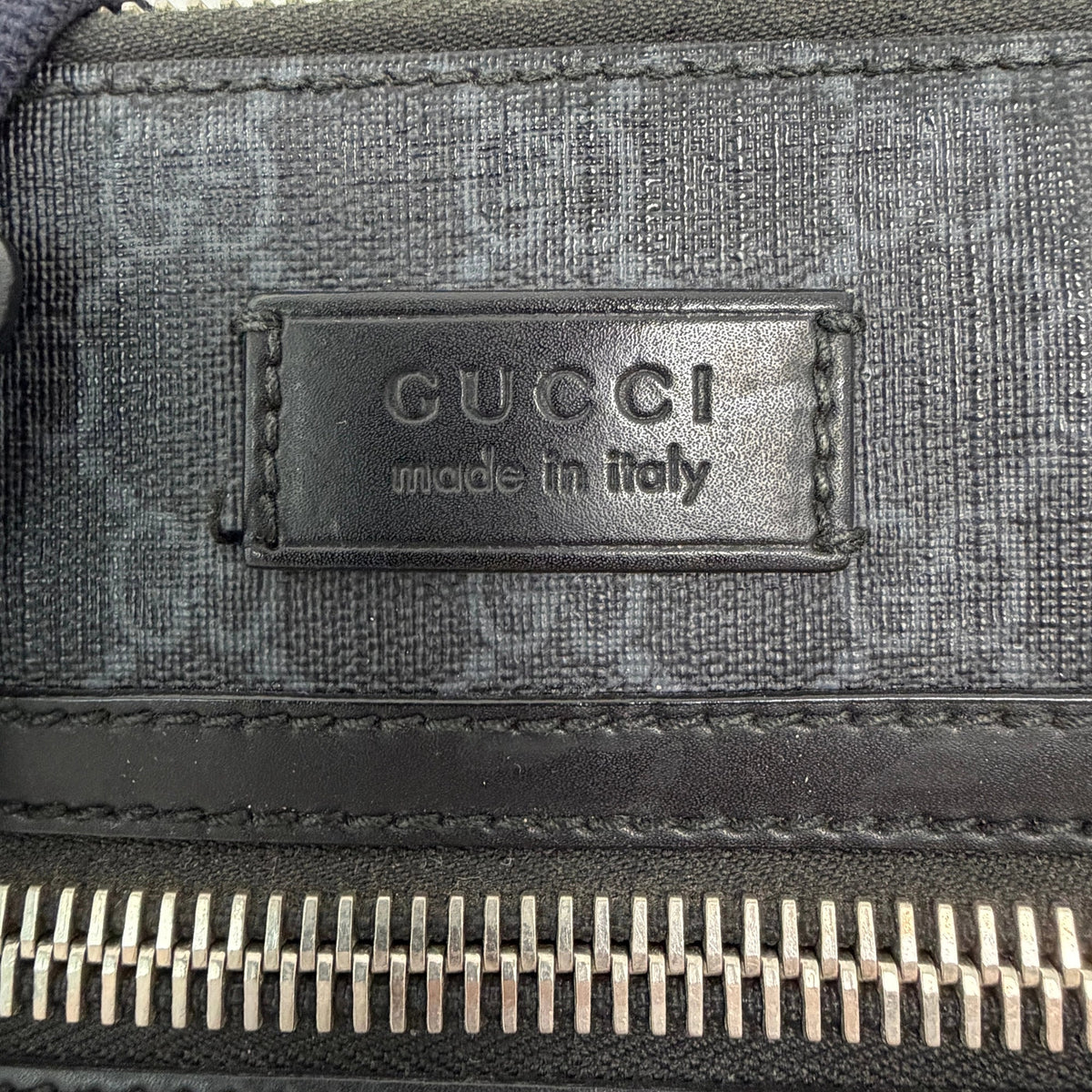 Gucci GG Supreme Messenger Bag navy / akzeptabel Gucci