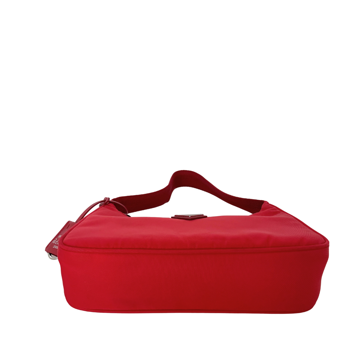 Prada Re-Edition 2000 Mini Bag rot Fullset / sehr gut Prada