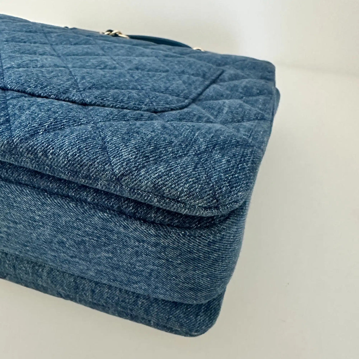 Chanel Trendy CC Top Handle Large Denim Blau / sehr gut Chanel