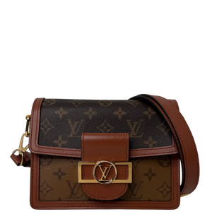 Louis Vuitton Mini Dauphine Monogram Reverse Canvas
