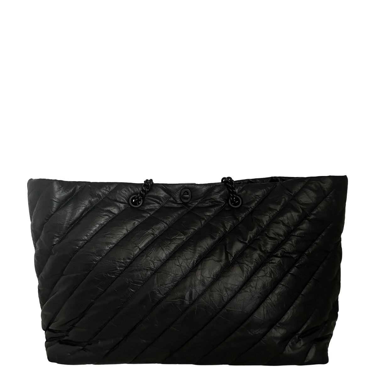 Balenciaga Shopper Crush East-West Large Kalbsleder / neuwertig Balenciaga