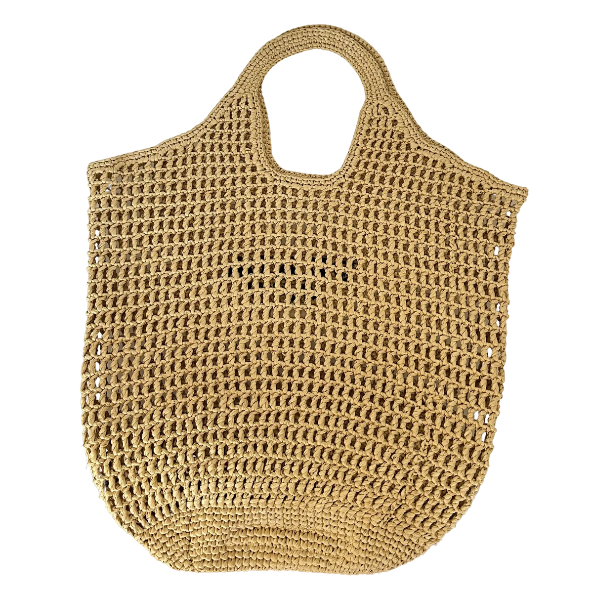 Prada Shopping Bag with Logo Embroidery Raffiabast beige Tasche / neuwertig Prada