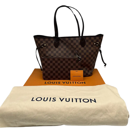 Louis Vuitton Neverfull MM N41358 Damier Ebene Canvas / sehr gut Louis Vuitton
