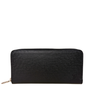 Louis Vuitton Zippy Horizontale Portemonnee Taiga Leer