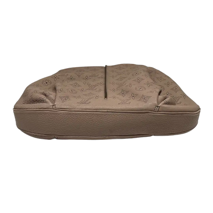 Louis Vuitton Mahina Selene MM Tasche Leder Taupe / gut Louis Vuitton