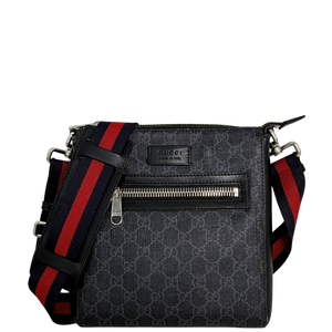 Gucci GG Supreme Messenger Tas navy