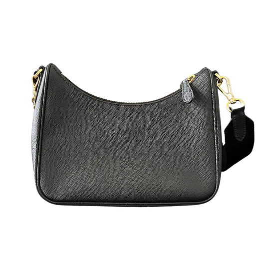 Prada Re-Edition 2005 Handtasche Saffiano Leder schwarz /neuwertig Prada