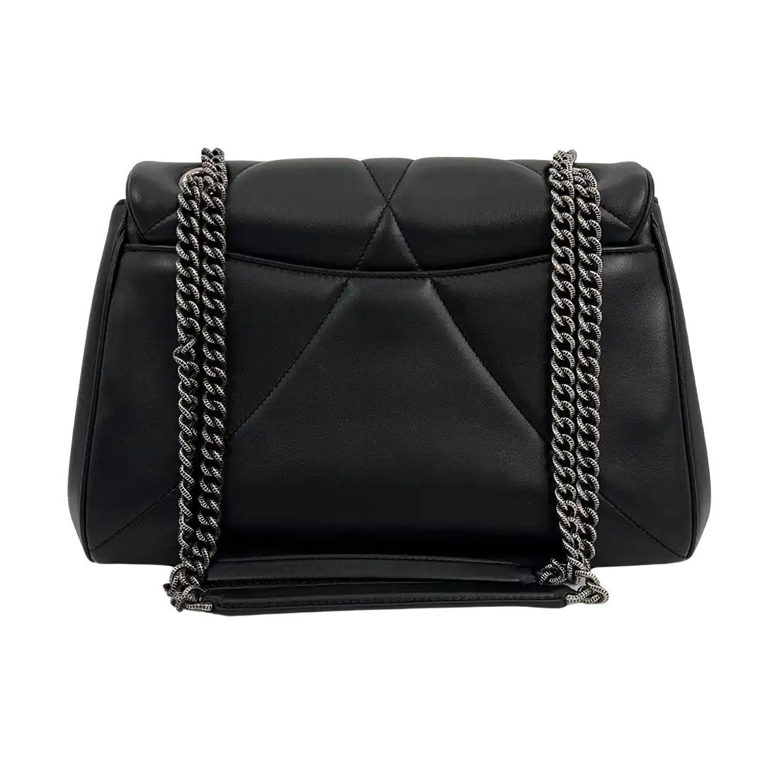 Dolce & Gabbana Devoition Leder Handtasche schwarz Fullset / neuwertig Dolce & Gabbana