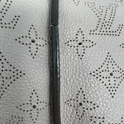 Louis Vuitton Mahina Selene MM Tasche Leder Taupe / gut Louis Vuitton