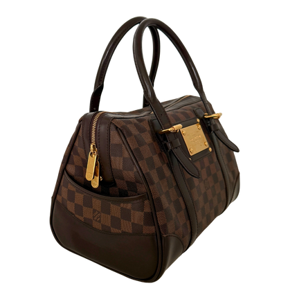 Louis Vuitton Berkeley Damier Ebene Handtasche / gut Louis Vuitton
