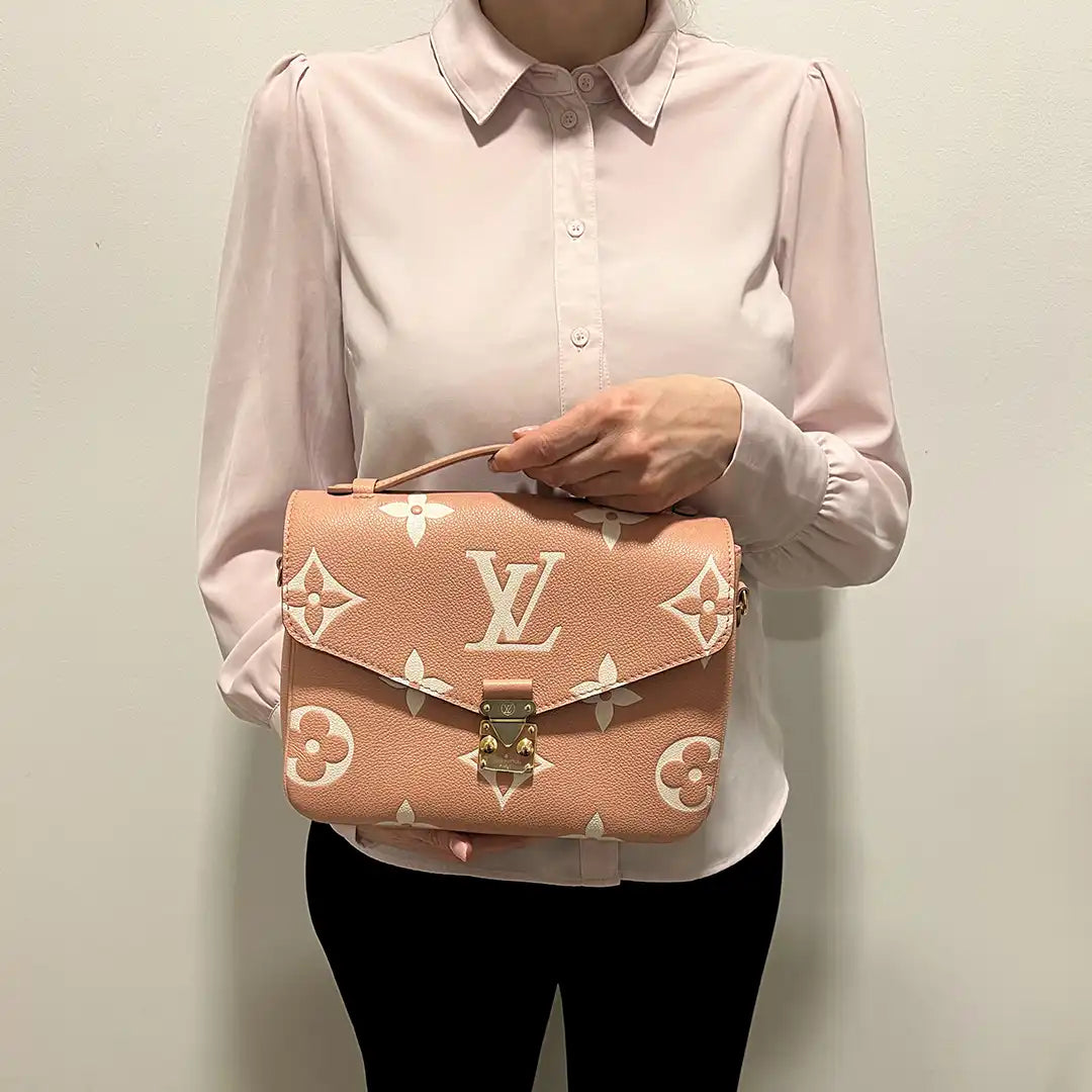 Louis Vuitton Pochette Métis Rose Trianon Creme / neu Louis Vuitton