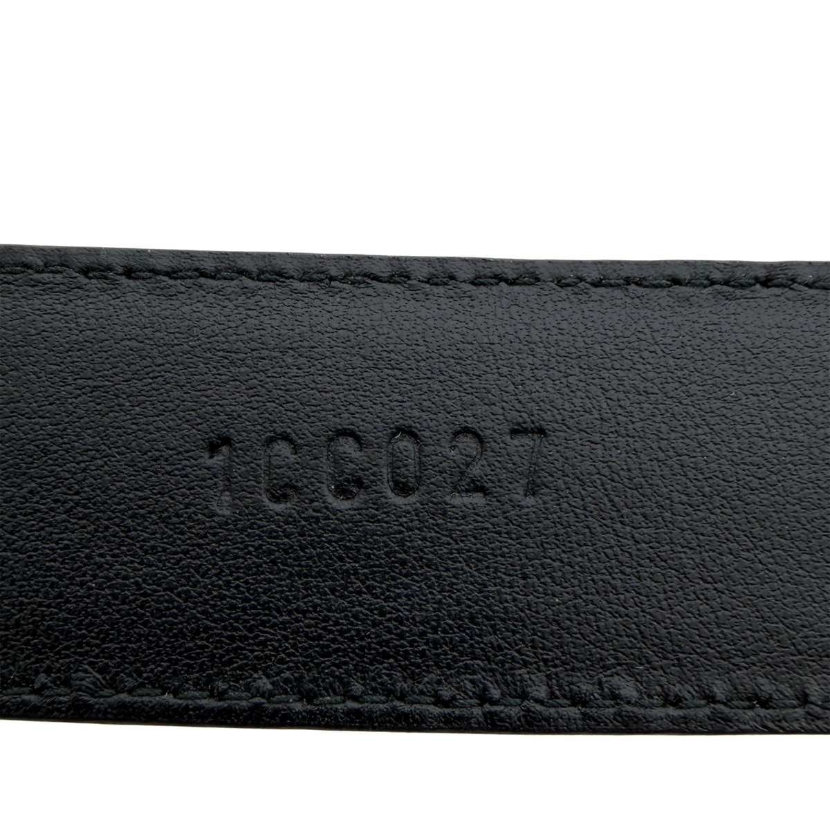 Prada Saffiano Leder Gürtel goldene Hardware 80cm / sehr gut Prada