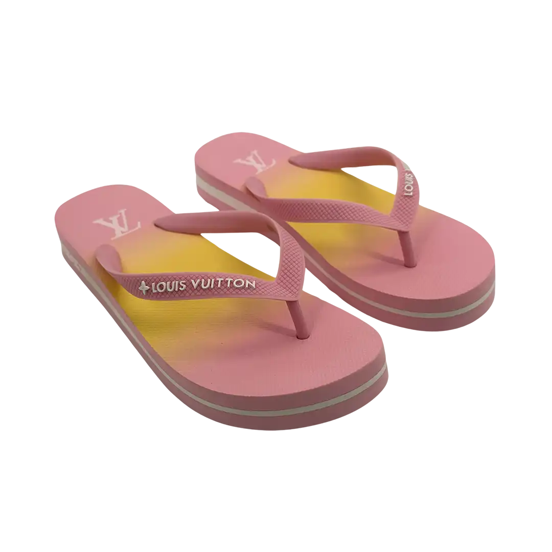 Louis Vuitton by the Pool Sunbath Flip Flops pink Größe 38 / ungetragen Louis Vuitton