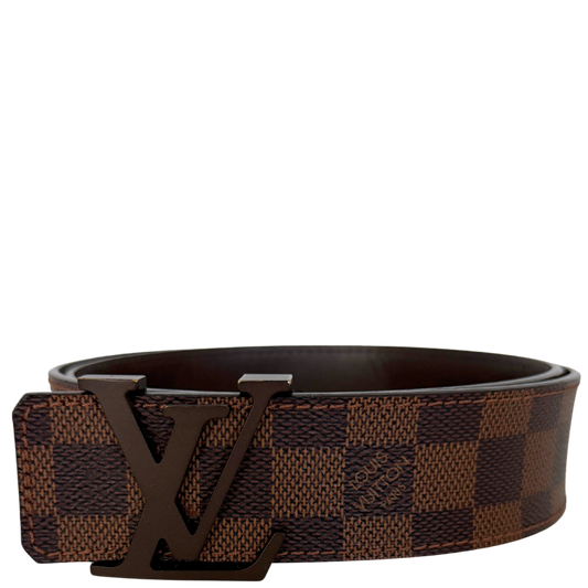 Louis Vuitton Damier Ebene LV Initiales Belt 85cm  / sehr gut Louis Vuitton