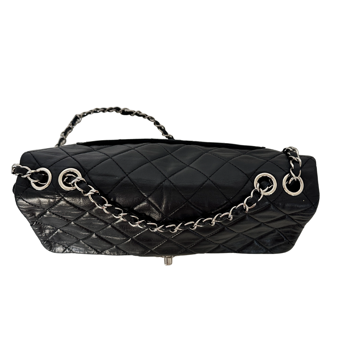 Chanel Timeless Accordion Flap Bag Lammleder / sehr gut Chanel