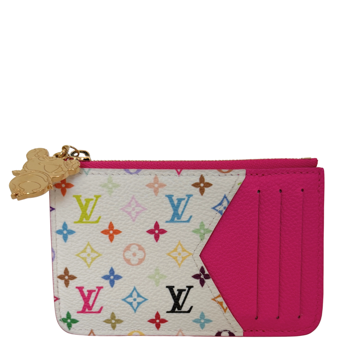 Louis Vuitton X Takashi Murakami Romy Card Holder Fullset / sehr gut Louis Vuitton