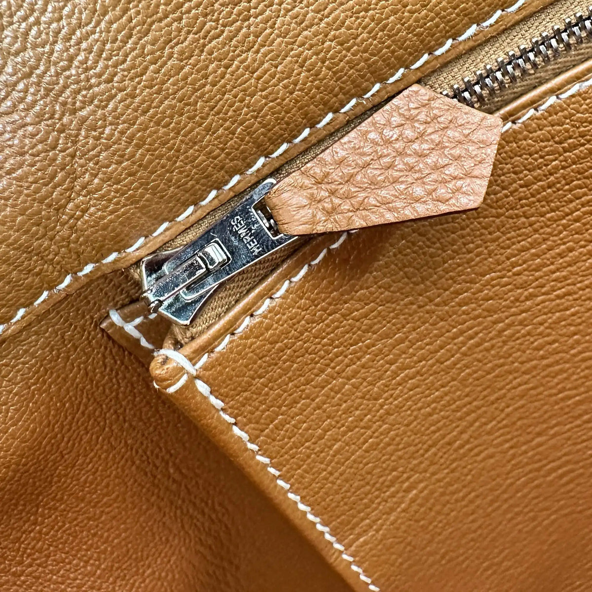 ANGEBOT DER WOCHE: Hermès Birkin Bag 35 Togo Leder braun Palladium Hardware 2011 / sehr gut Hermès
