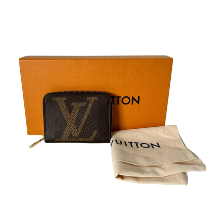 Louis Vuitton Monogram Giant Zippy Coin / neuwertig Louis Vuitton