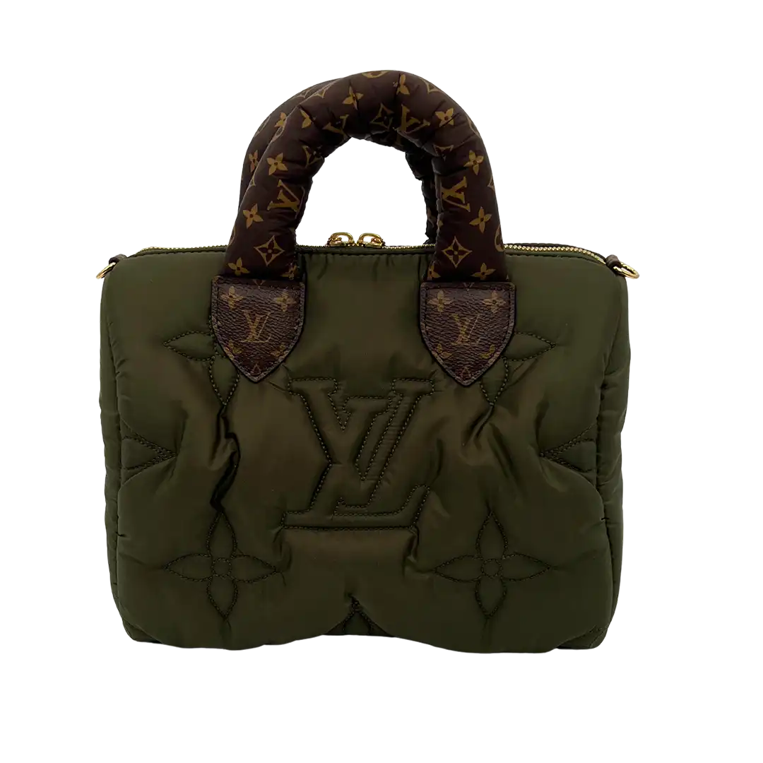 Louis Vuitton Speedy Bandouliere 25 Pilllow Khaki grün Fullset / neu Louis Vuitton