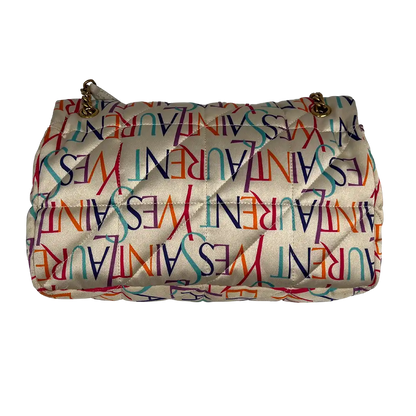 Saint Laurent Jamie Chain Bag Carre Rive Gauche printed Silk / Sehr gut Saint Laurent