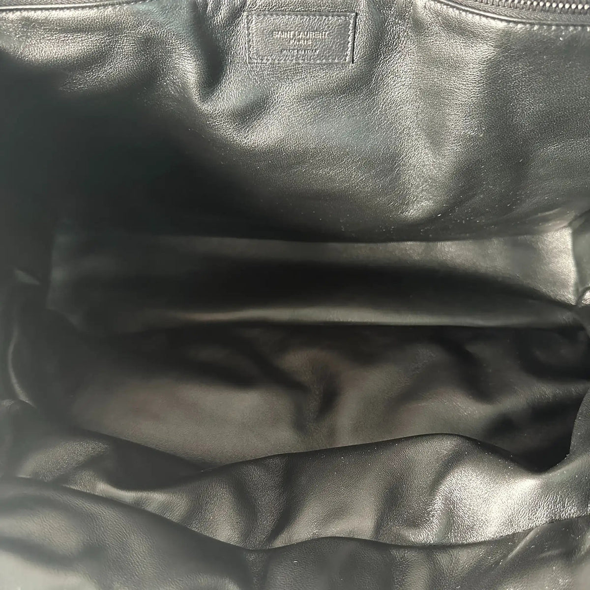Saint Laurent Bag New Tote 1000 black Shopper Lammleder / ungetragen Saint Laurent