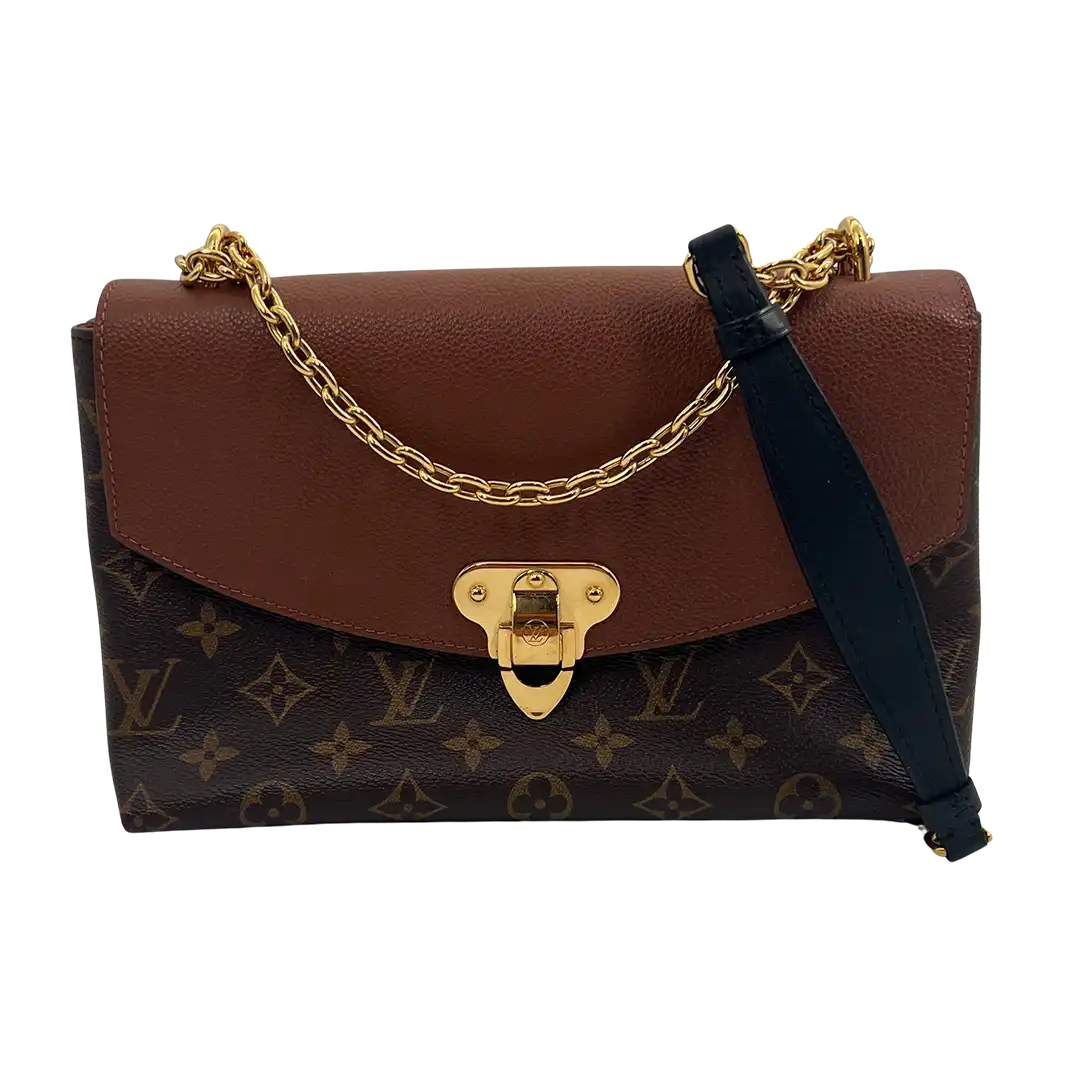 Louis Vuitton Saint Placide Monogram Canvas und Leder Tasche braun / sehr gut Louis Vuitton