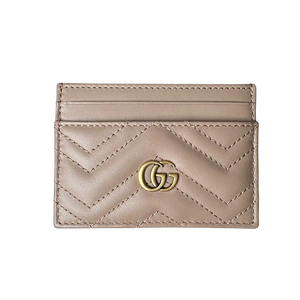 Gucci GG Marmont Kalfsleren Kaarthouder Poudre