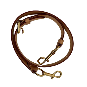 Louis Vuitton schouderriem bruin