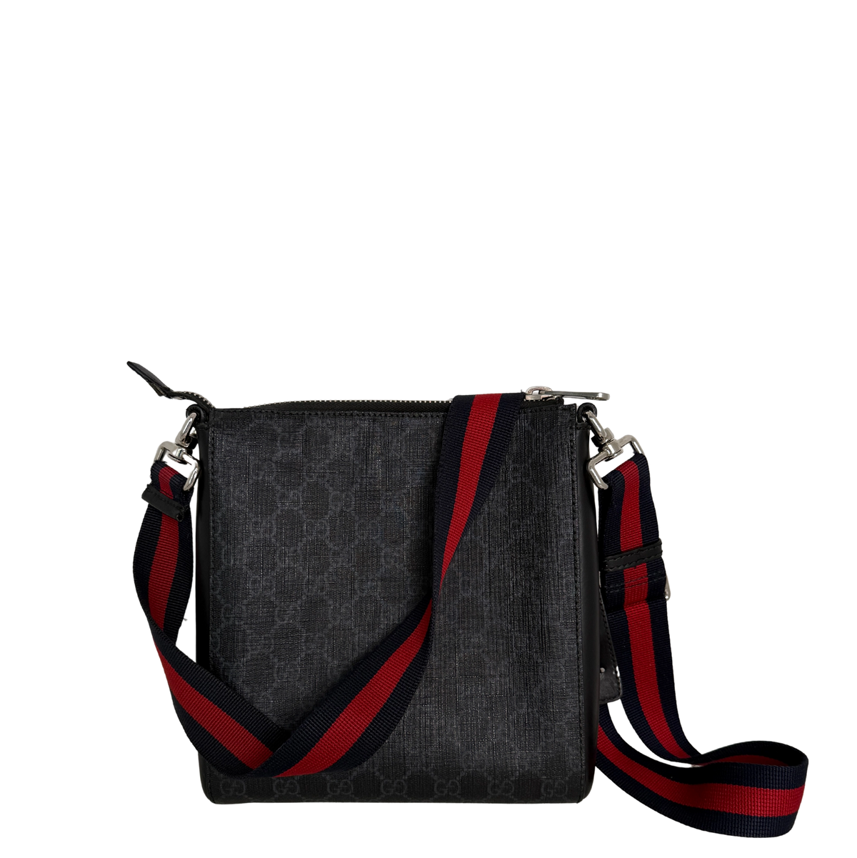Gucci GG Supreme Messenger Bag navy / akzeptabel Gucci