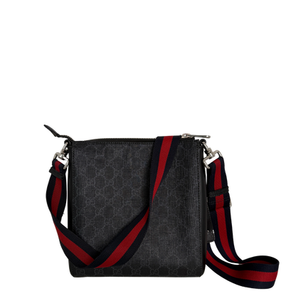 Gucci GG Supreme Messenger Bag navy / akzeptabel Gucci