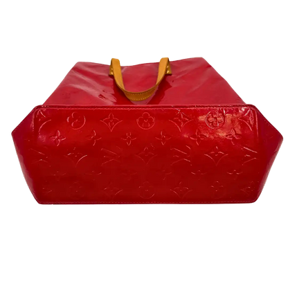 Louis Vuitton Vernis Reade MM Handtasche rot M91086 / gut Louis Vuitton