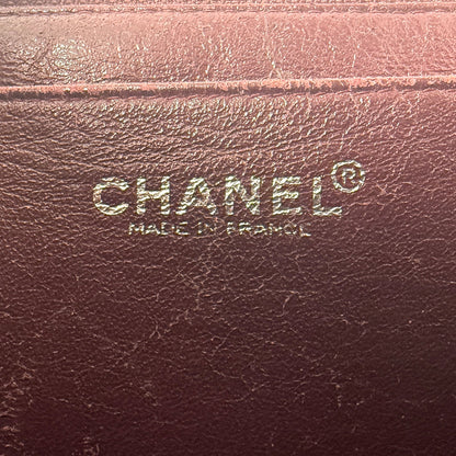 Chanel Matelasse Top Handle Handtasche Schwarz / akzeptabel Chanel