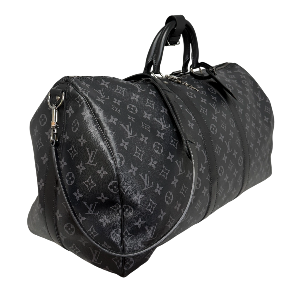 Louis Vuitton Keepall 55 Monogram Eclipse M40605 / sehr gut Louis Vuitton
