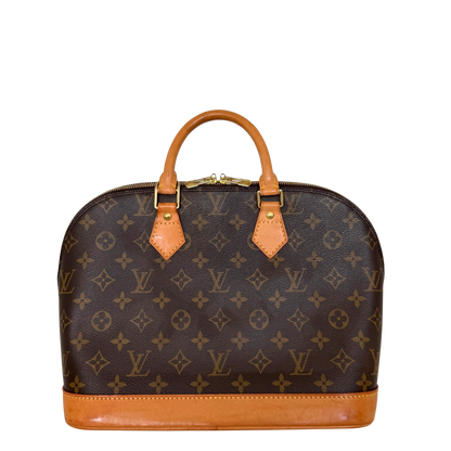 Louis Vuitton Monogram Alma PM Braun / gut Louis Vuitton