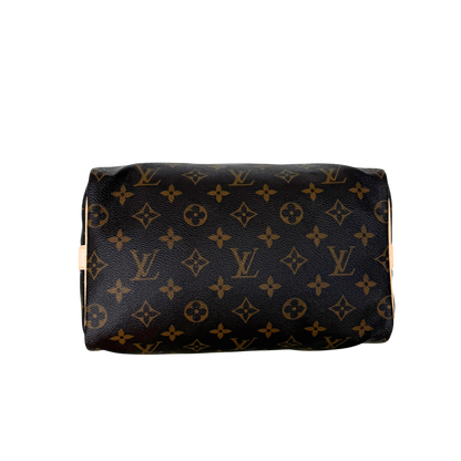 Louis Vuitton Speedy 25 Bandouliere M46977 Monogram Canvas Braun Fullset / neuwertig Louis Vuitton