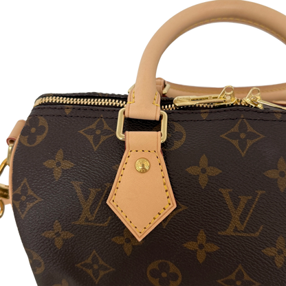 Louis Vuitton Speedy 25 Bandouliere M46977 Monogram Canvas Braun Fullset / neuwertig Louis Vuitton
