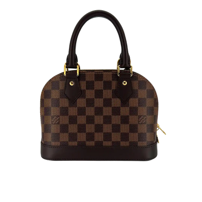 Louis Vuitton Alma BB Damier Ebene Fullset / ungetragen Louis Vuitton