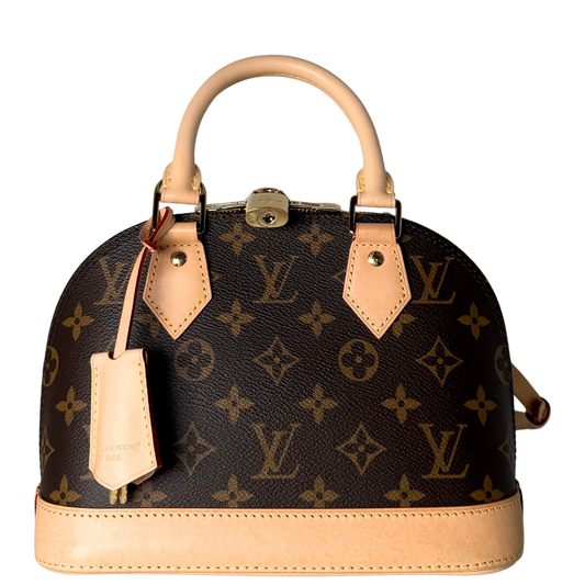 Louis Vuitton Alma BB Monogram Canvas bruin