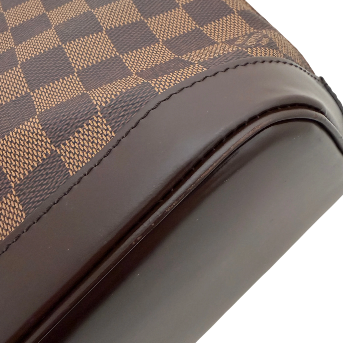 Louis Vuitton Alma PM Damier Ebène Canvas Braun Gold