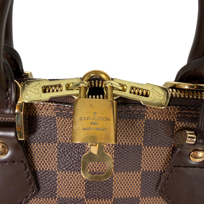 Louis Vuitton Alma PM Damier Ebène Canvas Braun Gold