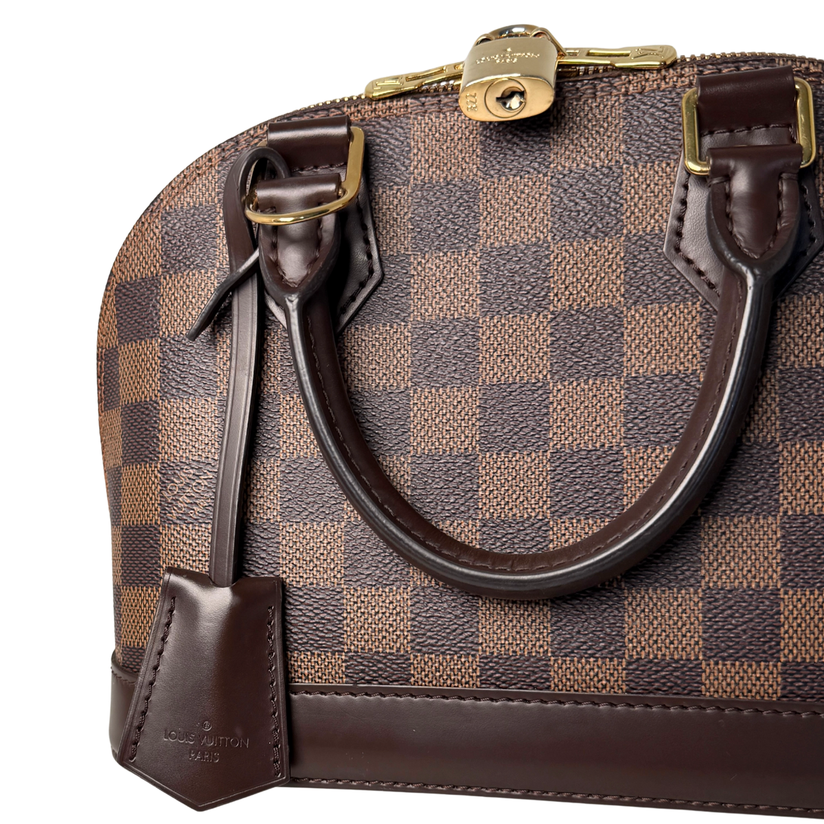Louis Vuitton Alma BB Ebene Canvas N40606 Braun Fullset / sehr gut Louis Vuitton
