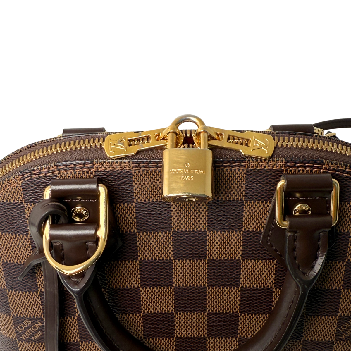 Louis Vuitton Alma BB Ebene Canvas N40606 Braun Fullset / sehr gut Louis Vuitton