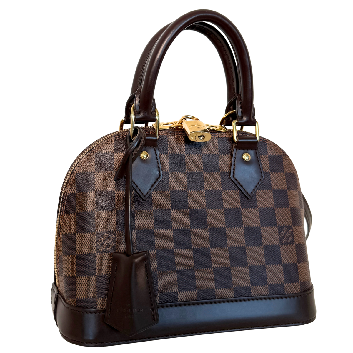 Louis Vuitton Alma BB Ebene Canvas N40606 Braun Fullset / sehr gut Louis Vuitton