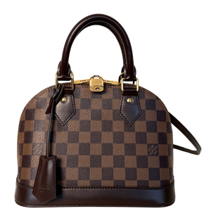 Louis Vuitton Alma BB Ebene Canvas N40606 Bruin