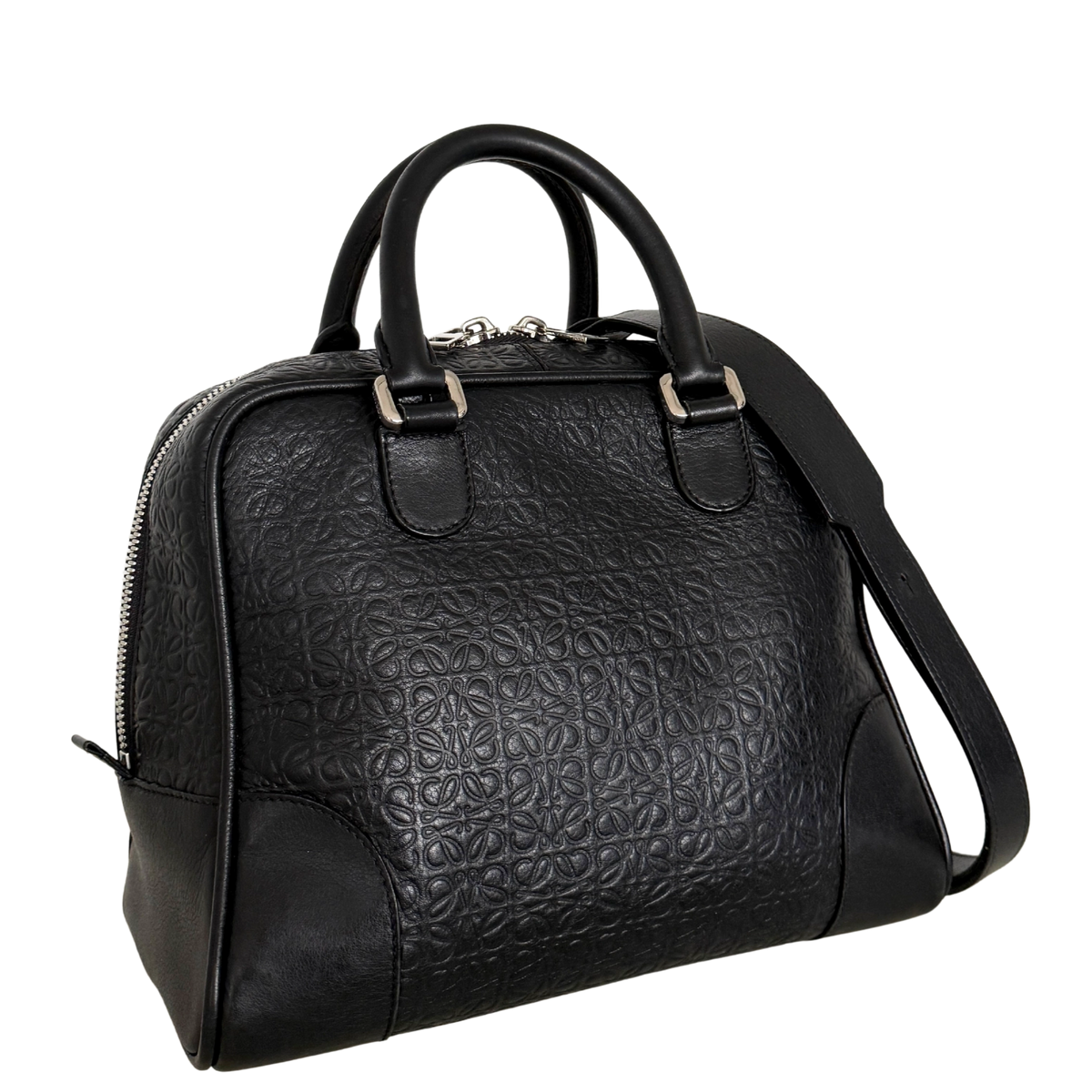 Loewe Amazona 28 Handtasche Schwarz / sehr gut Loewe
