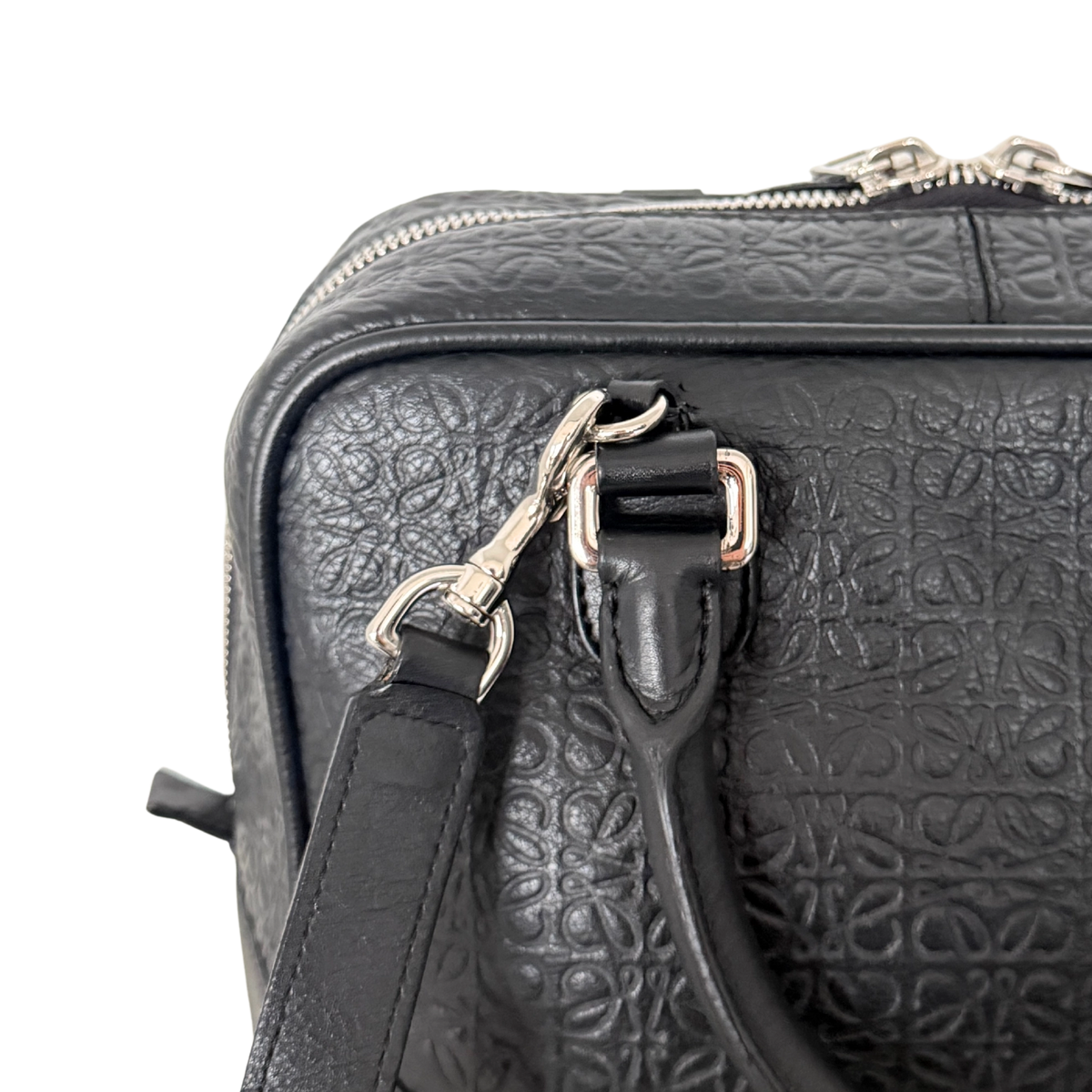 Loewe Amazona 28 Handtasche Schwarz / sehr gut Loewe