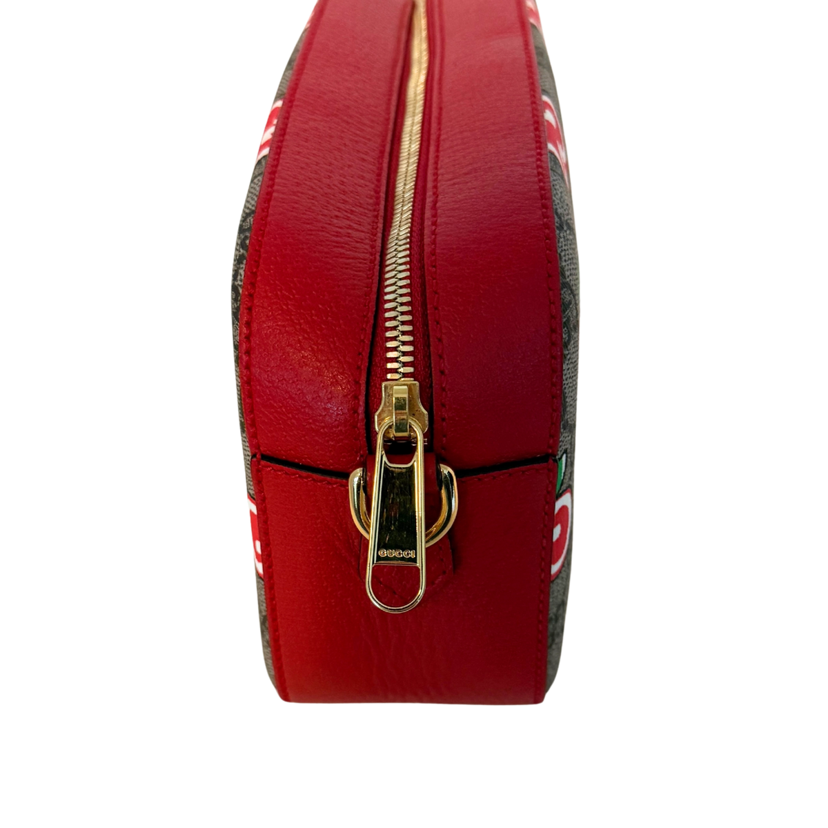 Gucci GG Supreme Apple Camera Bag Rot / sehr gut Gucci